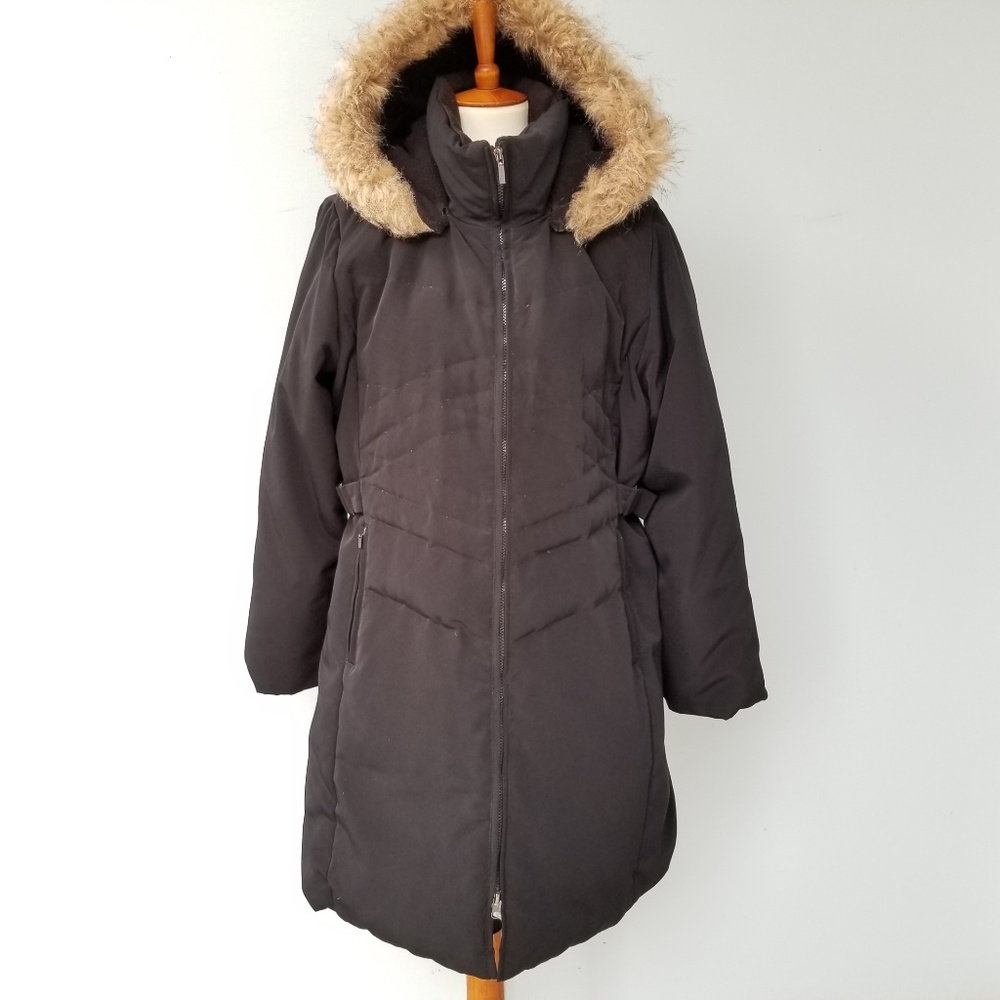 Womens Sz M Centigrade Black Puffer Down & Feather